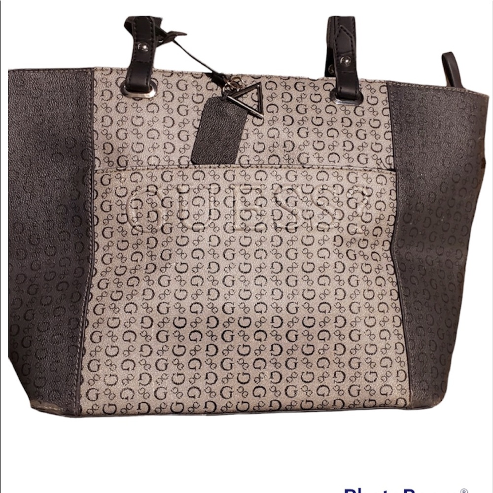 🤍 GUESS Blue Gray Shoulderbag 17.5 x 11 x 5“